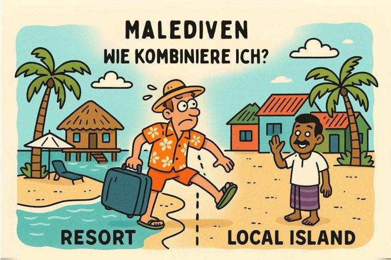 Lokal Island Resort Kombi Malediven