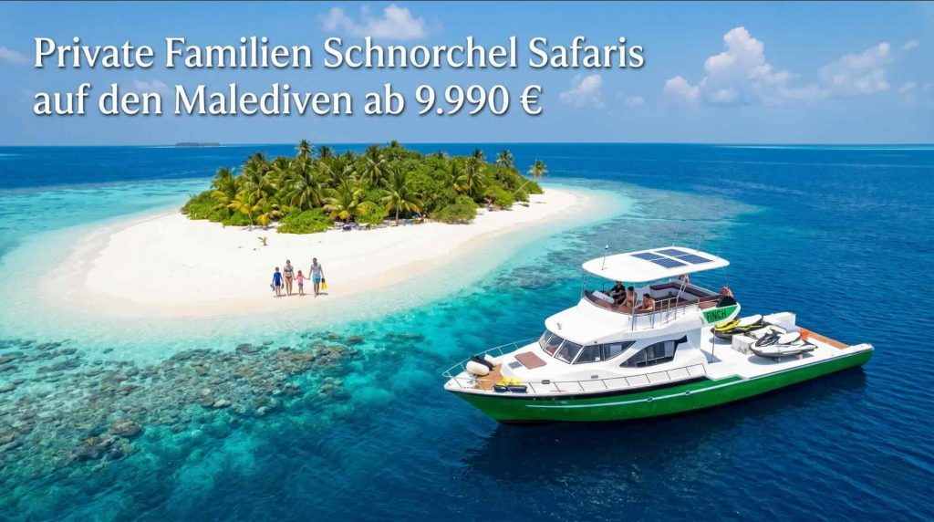 Private Familien Schnorchel Safari auf den Malediven